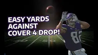 EASILY Attack Cover 4 Drop with this Madden 20 Money play!