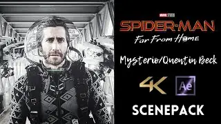MYSTERIO/QUENTIN BECK || SPIDER-MAN FAR FROM HOME | FOR EDITS | 4K ENHANCED SCENEPACK