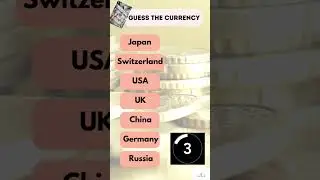 Can you guess the currency #shorts #money