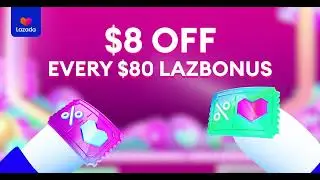 Lazada 3.3 Mega Sale from 3-5 Mar!