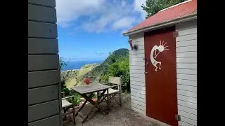 Goodbye Time Fr. My Cottage From Bobby Hill,Windwardside, Saba Island  116 Nations Visited Nov. 2021