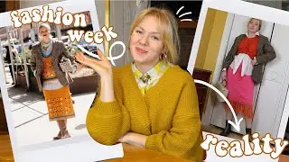 SHOPPING MY CLOSET | recreating Fashion Week street style with my thrifted wardrobe | WELL-LOVED