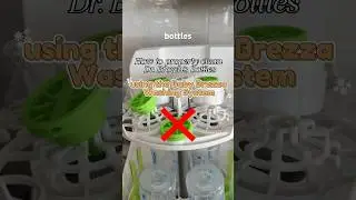 Clean your bottles the right way! #drbrownsbottles #babybrezza #babybrezzawasherpro