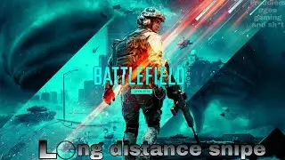 Battlefield 2042 - Long Distance Sniper Headshot - He Ran Into That one 😂