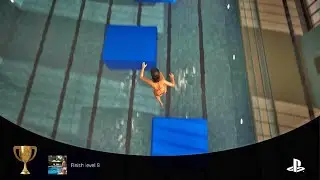Pool Hop ~ Finish level 8 Trophy