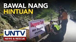 Paghinto at pagkuha ng litrato sa crime site sa Kennon Road, ipinagbawal na