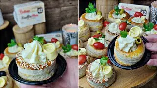 عجينة المورقة على طريقة محترفين وكريمة الجبن 🧀 سهلة وبنة عالمية راح تحمري وجهك مع ضيافك