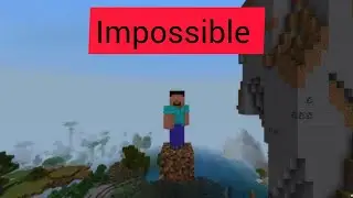 Trying impossible seed In minecraft 