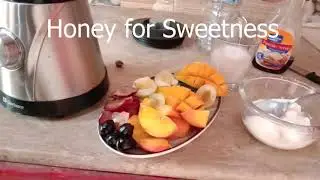 5 Fruits Mix Smoothie Recipe, Summer Special Mango Recipe, Zohaib's Kitchen