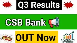 CSB Bank Q3 Results 2026 | CSB Bank Results Today | CSB Bank share latest news | CSB Bank share news