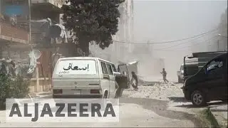 Syria&rsquo;s war: Homs hospital treat burns victims