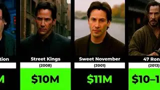 Keanu Reeves's Top Movie Paychecks Revealed