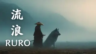 Japanese  Ambient Music | The White Wolf A Meditation in Grey