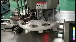Automatic paper can sealing machine, carton cardboard composite can sealer with flip mechanism