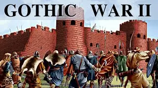 Byzantium's reconquest of Italy: Trying to restore the glory of Rome, but instead destroying it.
