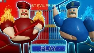 fire vs water barry's prison run (obby) 