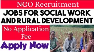 Latest Ngo Job Notification | Ngo Job Update #ngojobs #recruitment