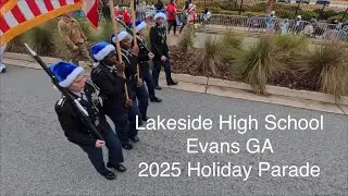 Lakeside High School Bands Evans GA 2025 Holiday Parade