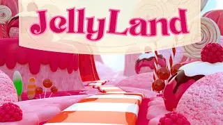 Dreamland of Candies: Jelly & Lollipop Background Loop | Sweet Fantasy World