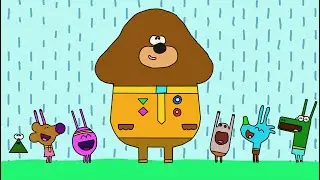 Hey duggee the rain dance badge - fanmade coloring story