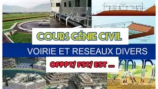 cours Genie civil /VRD #G&eacute;nieCivil #VRD #ofppt #fst #est