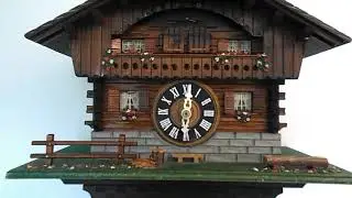 Lotscher Swiss Musical Chalet Cuckoo Clock
