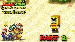 Mario & Luigi: Bowser's Inside Story 3DS - Part 2 - Boss Midbus & Broque Monsieur