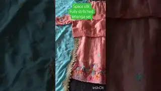 Fully stritched lehanga set #premium quality #fashion #dresses #halfsaree #sarees#online collection
