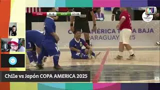 Chile v/s Japón. Copa America Talla Baja Paraguay 2025