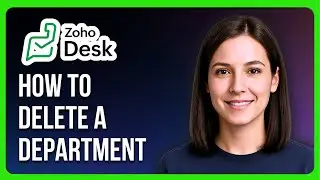 Как удалить отдел в Zoho Desk