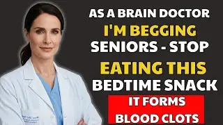 Seniors, WARNING!  THIS Bedtime Snack Raises Stroke Risk Overnight  Senior Health Tips