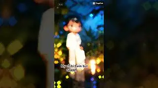 POV: You Meet Your Giant Chibi Twin in a Dream Garden 🌙✨