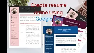 How to Create resume online Using Google Doc