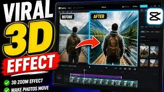 How To Add 3D Zoom Effect on CapCut
