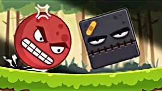 Red Bounce Ball Adventure - Red Ball Gameplay - First Boss fight (No Commentary)