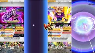 Ultra Half Corrupted Fusion Zamasu Vs Ultra Super Saiyan 2 Gohan Summon | Dragon Ball Legends