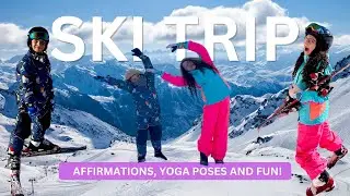 We Tried Skiing for the First Time! 🤯❄️ Did Mindfulness Help?