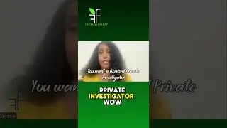 Private Investigator Licensing,  What You Need ! Faith On Friday with Rikki Smith