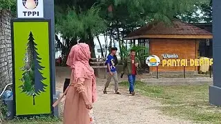 Welcome to Pantai DERMAGA 🏖🌊🌧  @HappyGowesER  