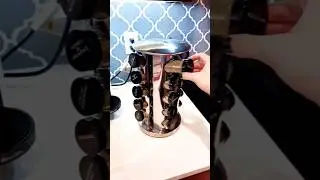 Kitchen organization ideas | Best countertop spice rack | Kamenstein
