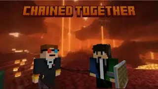 Minecraft maar we zitten aan elkaar vast.
