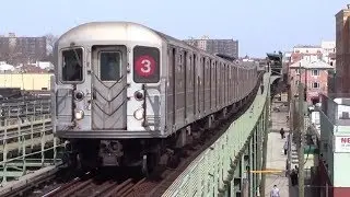 ᴴᴰ R62 3 Train Wrong-Railing in to Pennsylvania Avenue