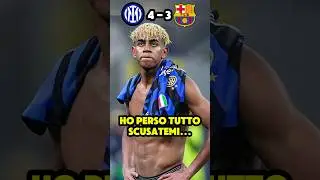 L&rsquo;INTER ha ELIMINATO LA SQUADRA PI&Ugrave; FORTE😱 #yamal