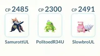 Water Type Challenge: Samurott Politoed Slowbro | Pok&eacute;mon GO Ultra League Remix GBL PvP | ポケモンGO