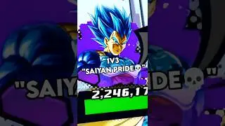 INSANE 1v3 CLUTCH WITH LF EVO VEGETA #dblegends #dbl#dragonballlegends#dragonballlegend#shorts