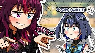 [ENG SUB/Hololive] How IRyS and Kronii recognized each other instantly when they met IRL