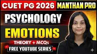 Personality Psychology | CUET PG 2026 | Important Theories, Concepts & MCQs |