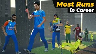 Most Runs by Cricketers in international matches
