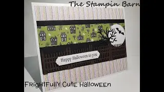 Stampin' Up! Frightfully Cute Happy Halloween Card