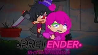 VS.IMPOSTER V4//RHYTHM RUMBLE//PRETENDER FNF//#fnf #gacha 